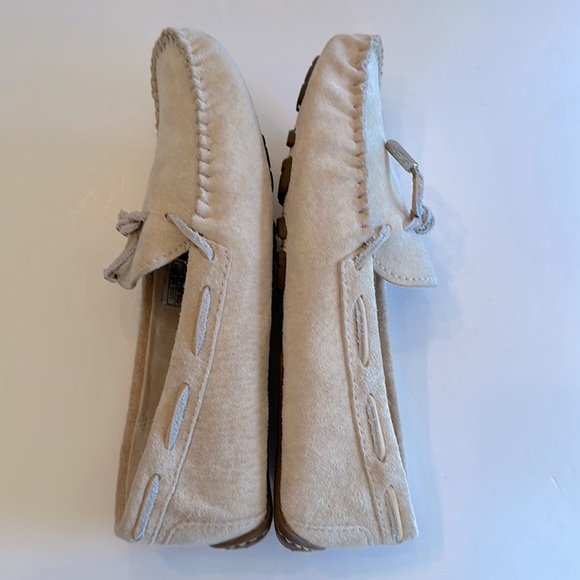 UGG Sherpa Lined Suede Driving Loafers - Picture 4 of 8